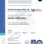 be iso 27001 2013